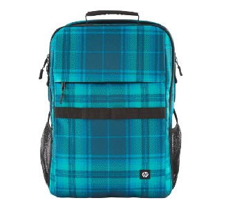 HP Campus XL Tartan plaid Backpack, up to